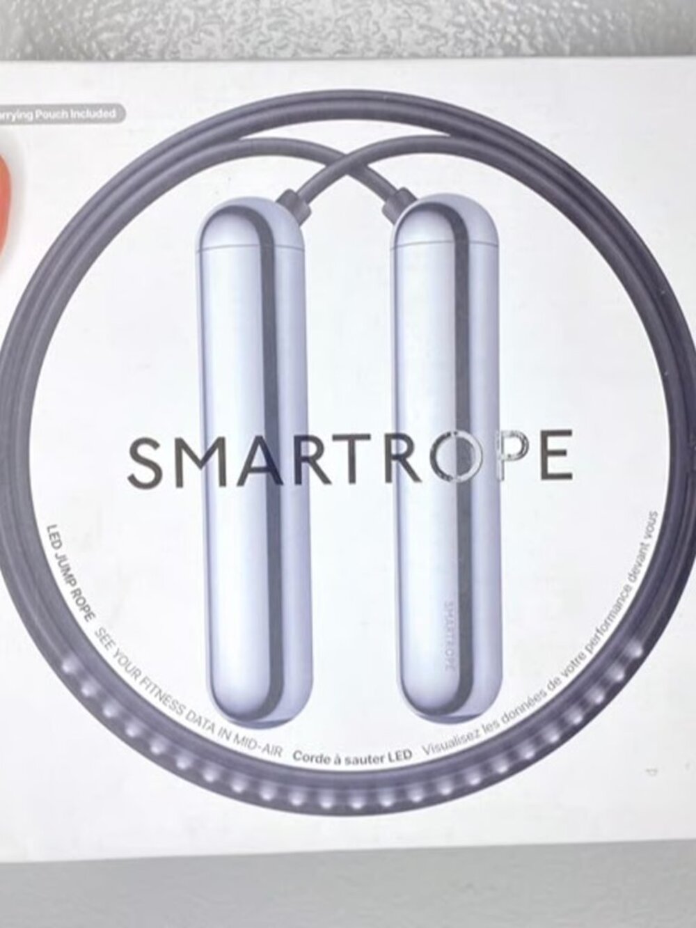 Tangram Smart Rope LED Jump Rope SR1000 Chrome Medium BRAND NEW Carrying Pouch
